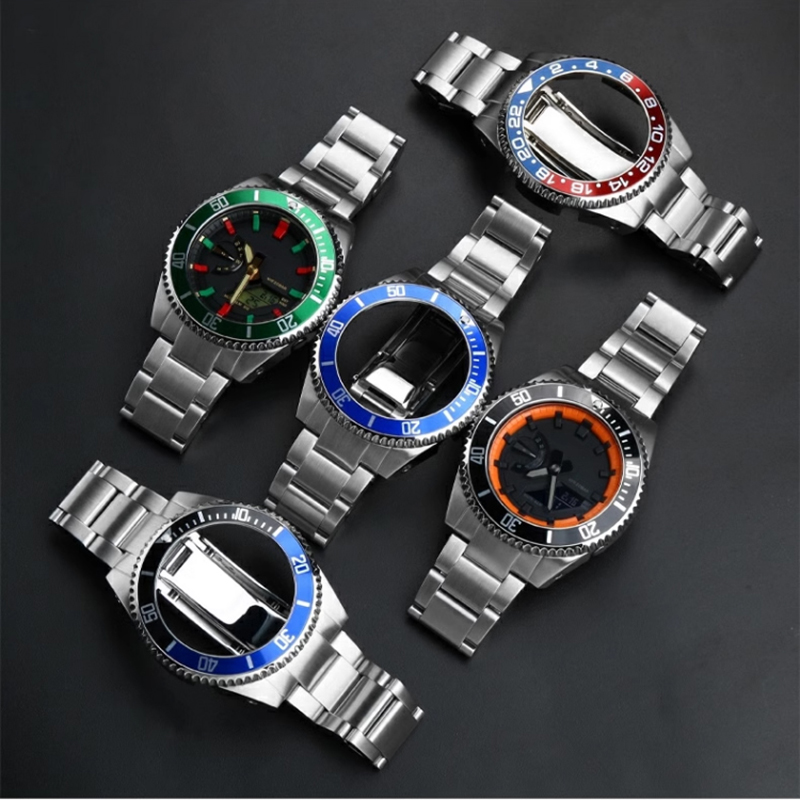 Casio Watch G-Shock Ga-2100 - Casioak GA2100 스테인레스 스틸 케이스 베젤