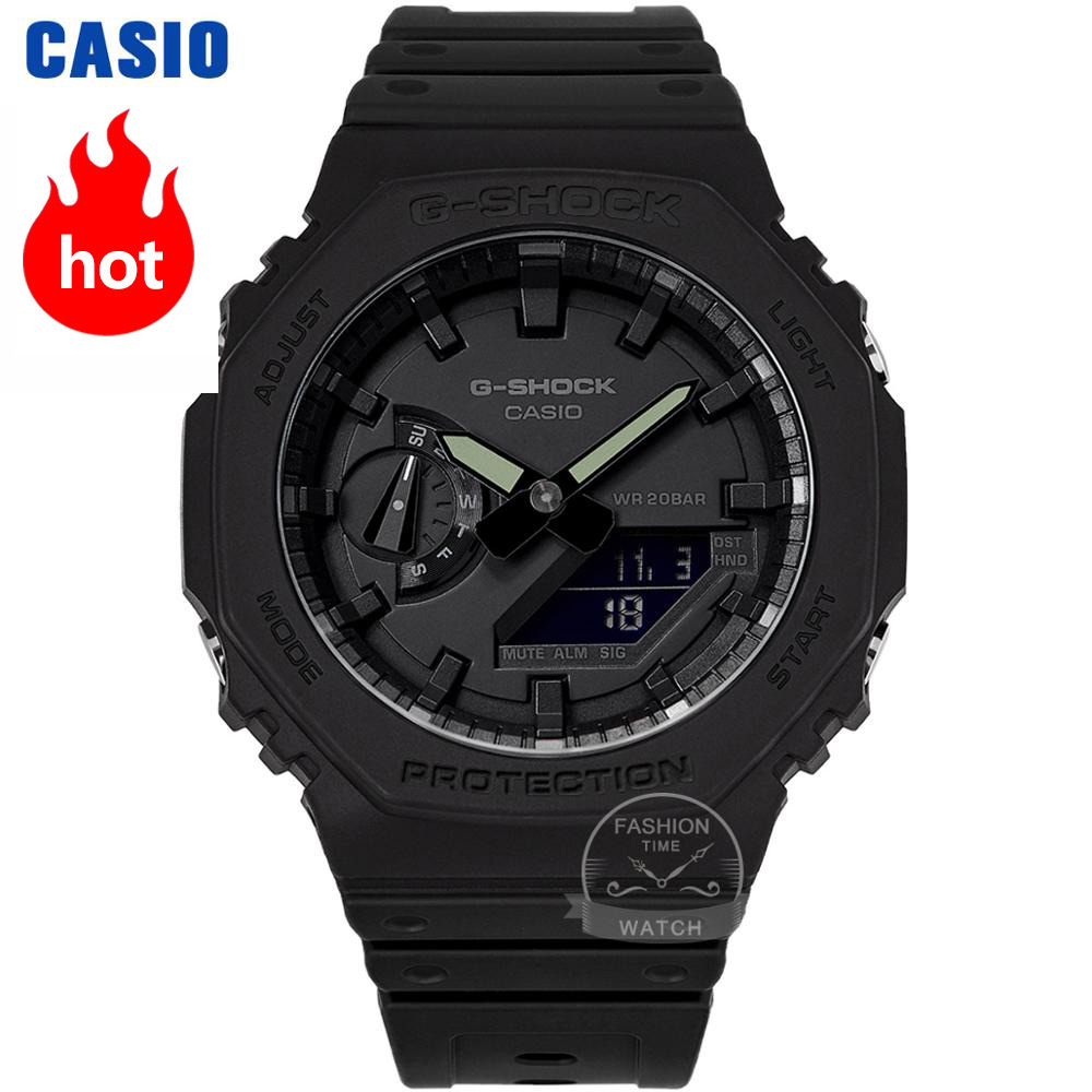 Casio Watch G-Shock Ga-2100 - 카시오 시계 남성용 g 쇼크 초박형
