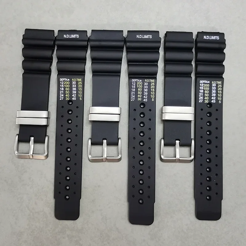 고무 스포츠 스트랩 N.D.Limits 20mm 22m - Citizen Watch Promaster 리뷰 및 가격