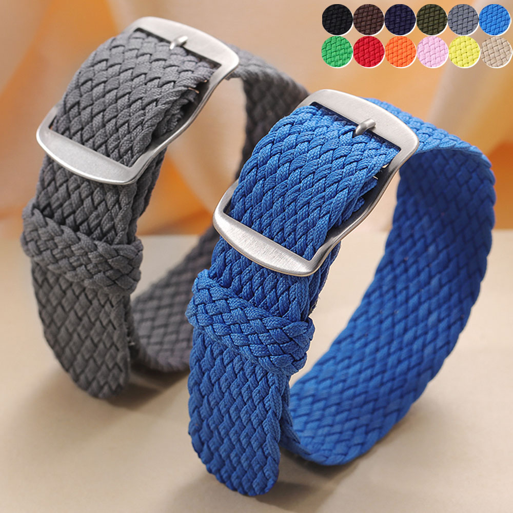 고품질 직조 나일론 스트랩, 펄론 14mm 16mm 1 - Perlon Strap Woven 리뷰 및 가격